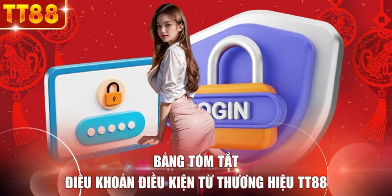 Bảng tóm tắt điều khoản điều kiện từ thương hiệu TT88
