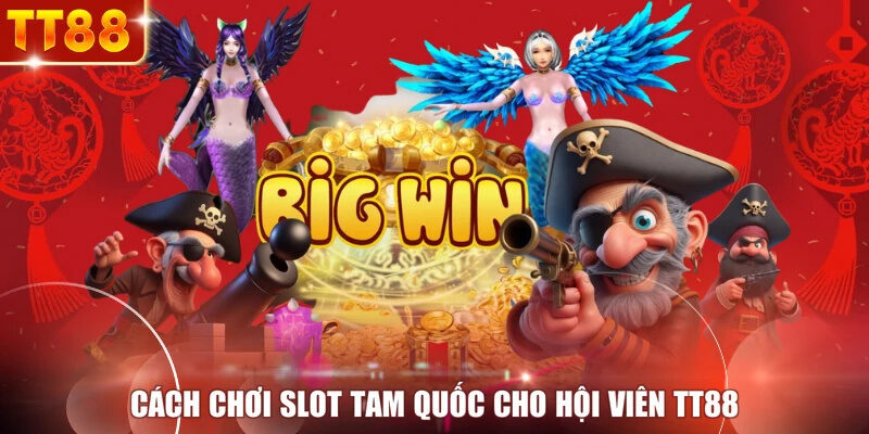 Cách chơi Slot Tam Quốc cho hội viên TT88