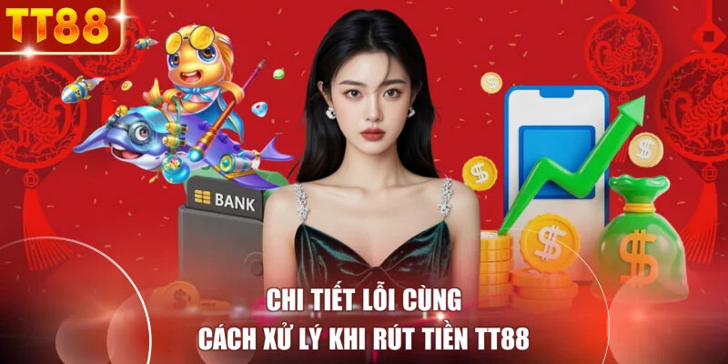 Chi tiết lỗi cùng cách xử lý khi rút tiền TT88