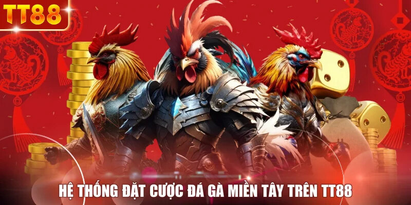 Hệ thống đặt cược đá gà miền Tây trên TT88