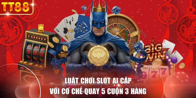 Luật chơi Slot Ai Cập với cơ chế quay 5 cuộn 3 hàng