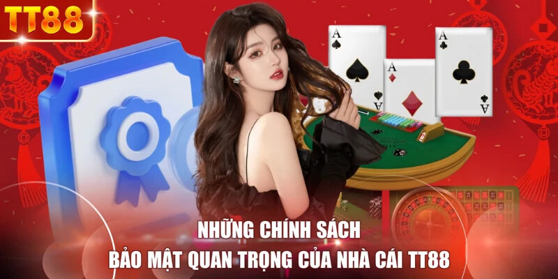 Những chính sách bảo mật quan trọng của nhà cái TT88